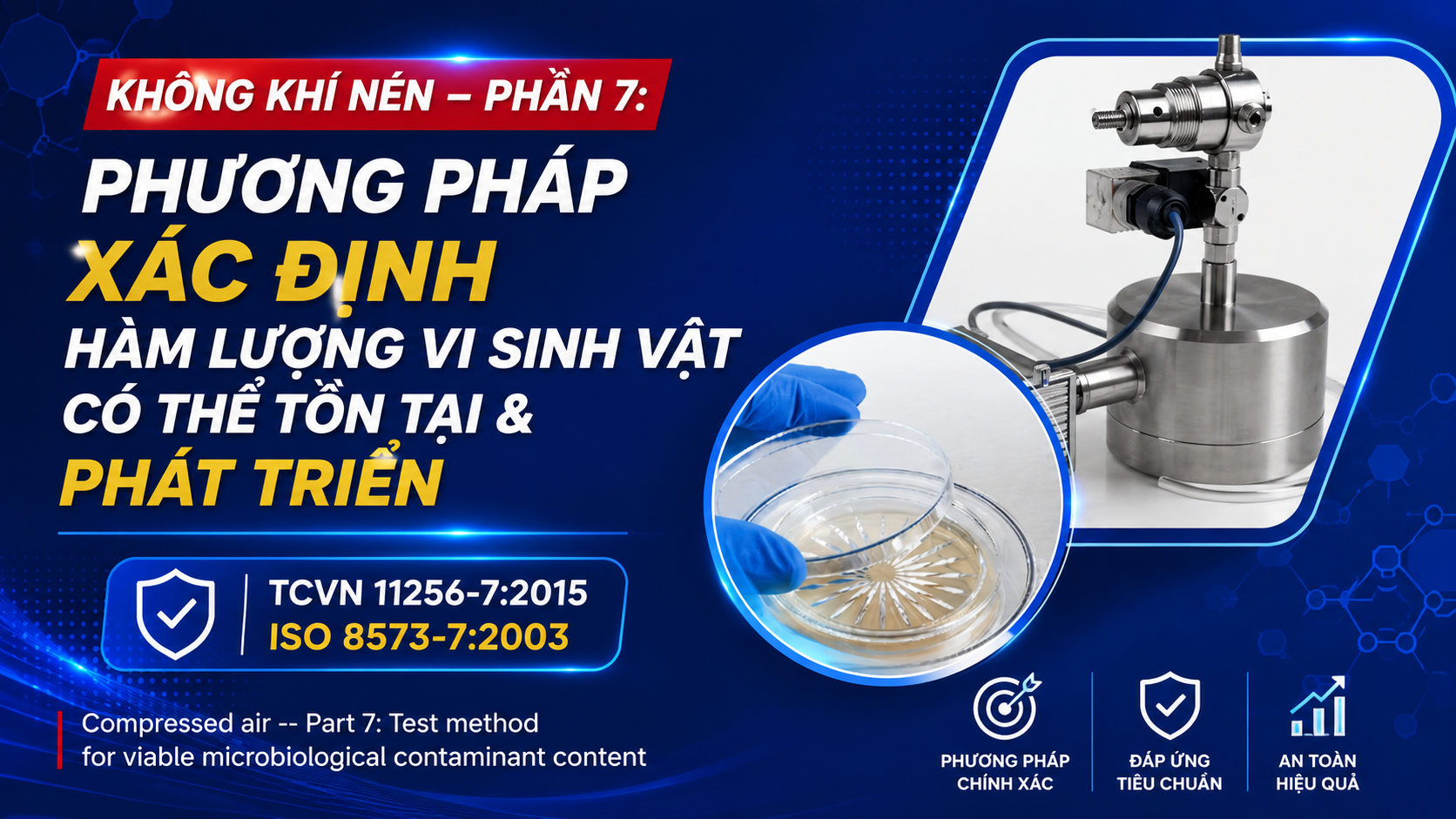 Phương pháp xác định hàm lượng vi sinh có thể tồn tại và phát triển được.